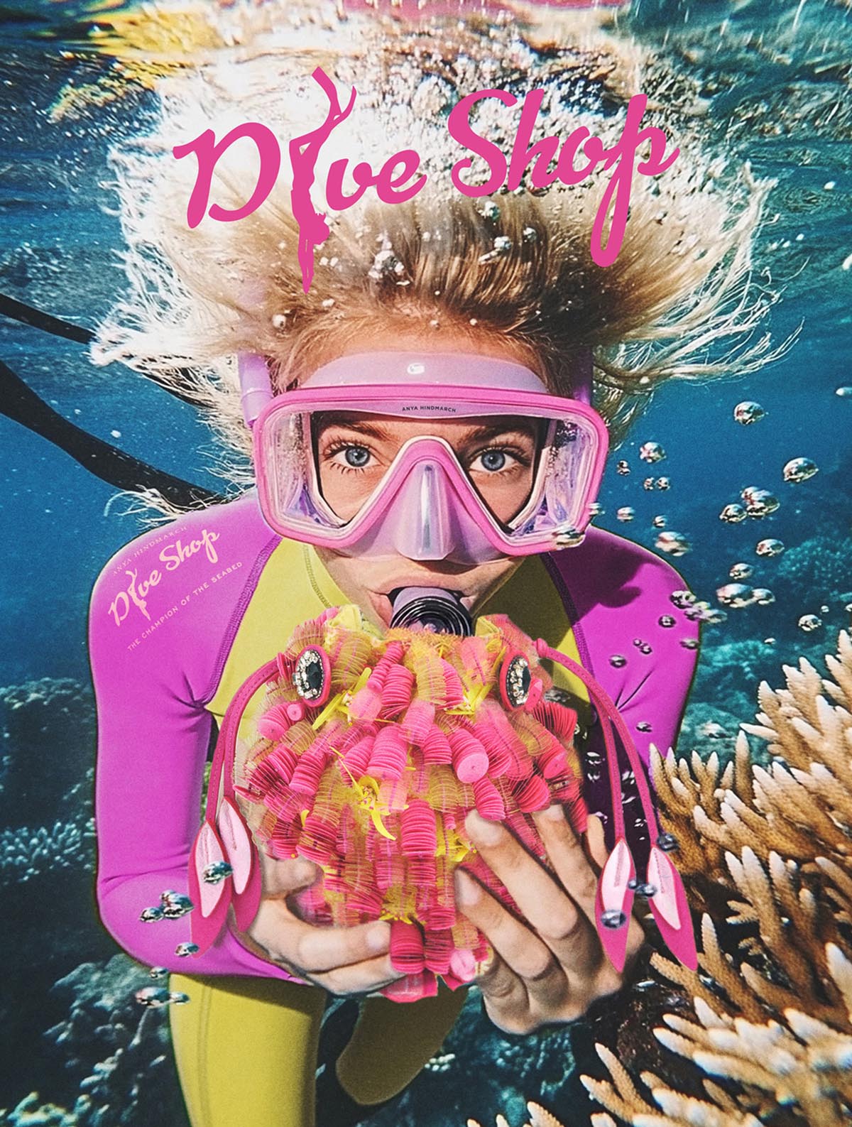 アニヤ・ハインドマーチ」海の生き物や夏のバカンスにぴったりの