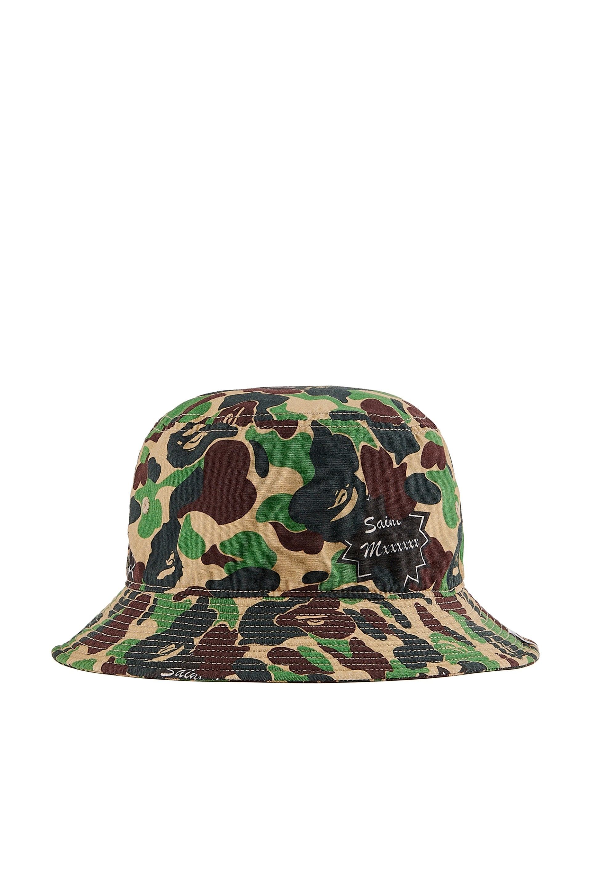 SAINT Mxxxxxx × BAPE® セントマイケル × ベイプ SS24 AP_BUCKET HAT