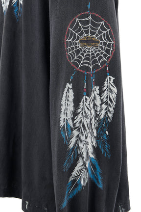 SAINT Mxxxxxx × TEFLON DISCO SS25 ML_LS TEE/SAINT DISCO / BLK - NUBIAN