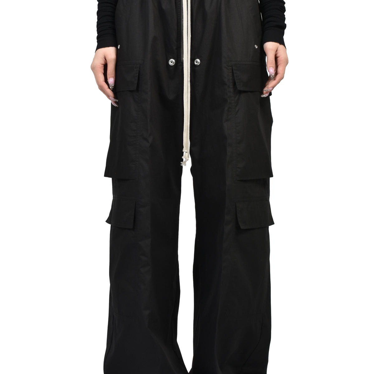 Rick Owens リックオウエンス SS26 TEMPLE CARGOBELAS / BLK - NUBIAN
