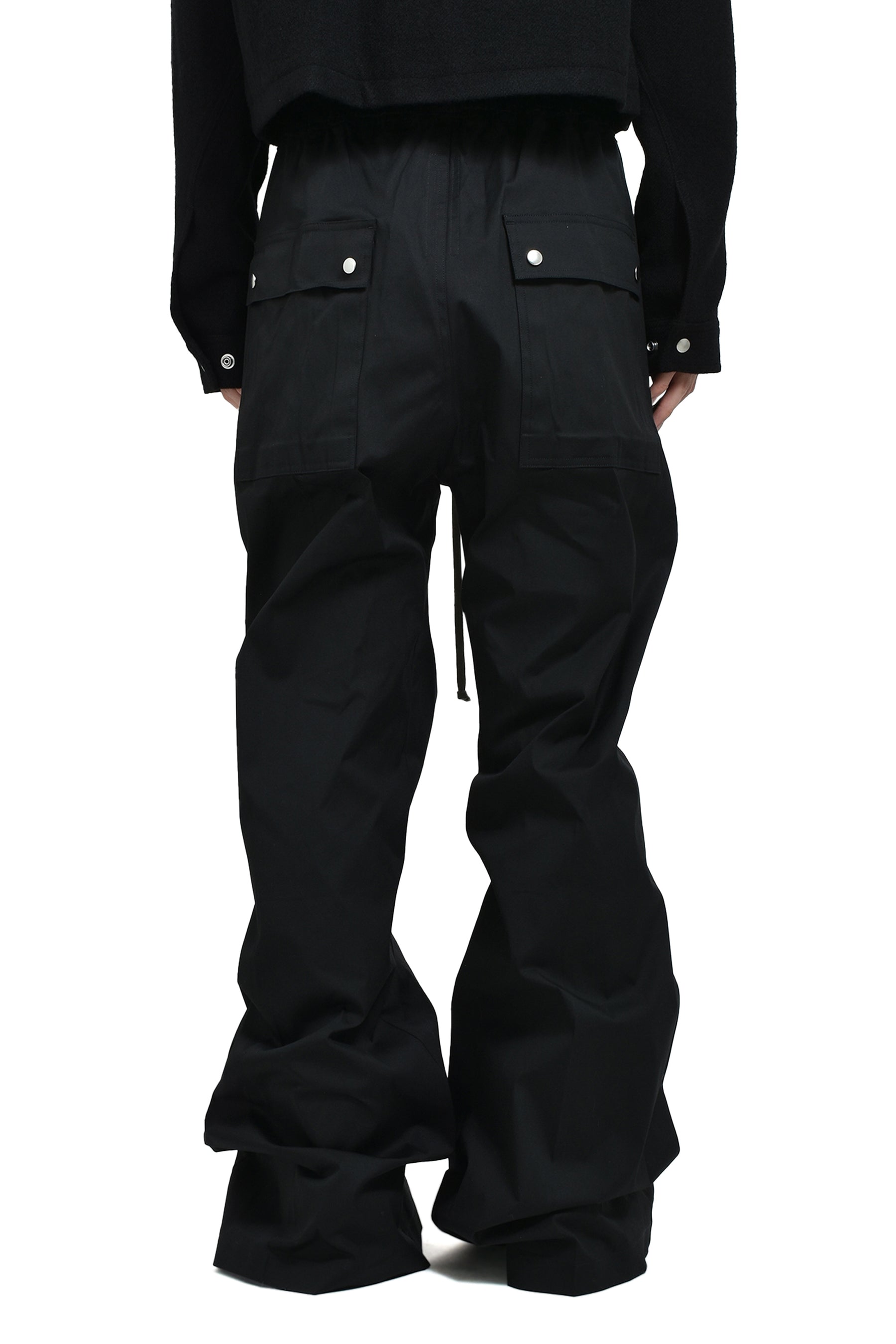 Rick Owens CONCORDIANS FW25 WIDE BELA PANTS / BLK - NUBIAN