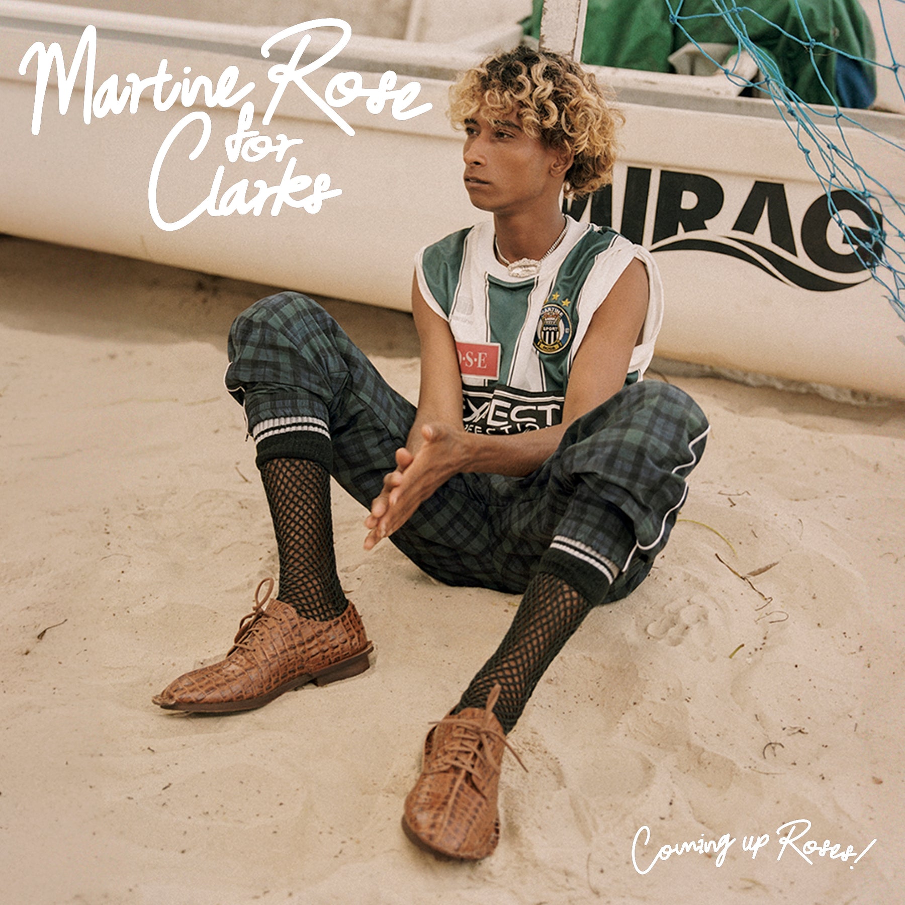 Martine Rose for Clarks SS25 “COMING UP ROSES”