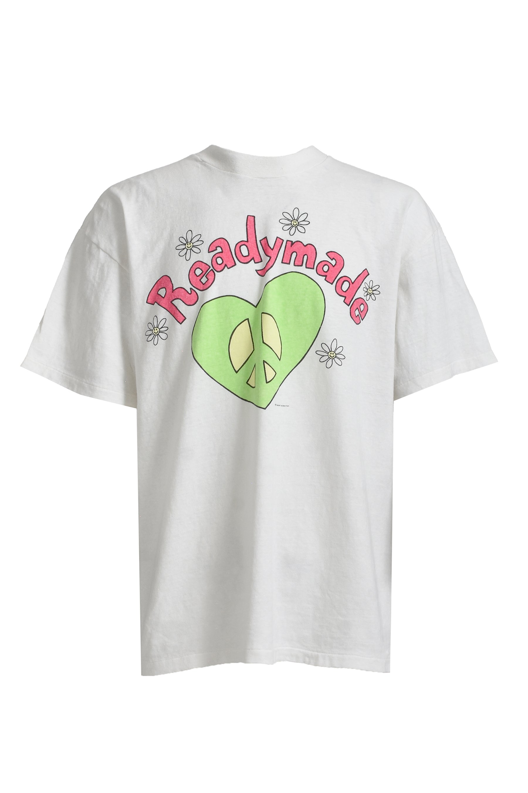 READYMADE レディメイド SS24 S/S T-SHIRT / WHT - NUBIAN