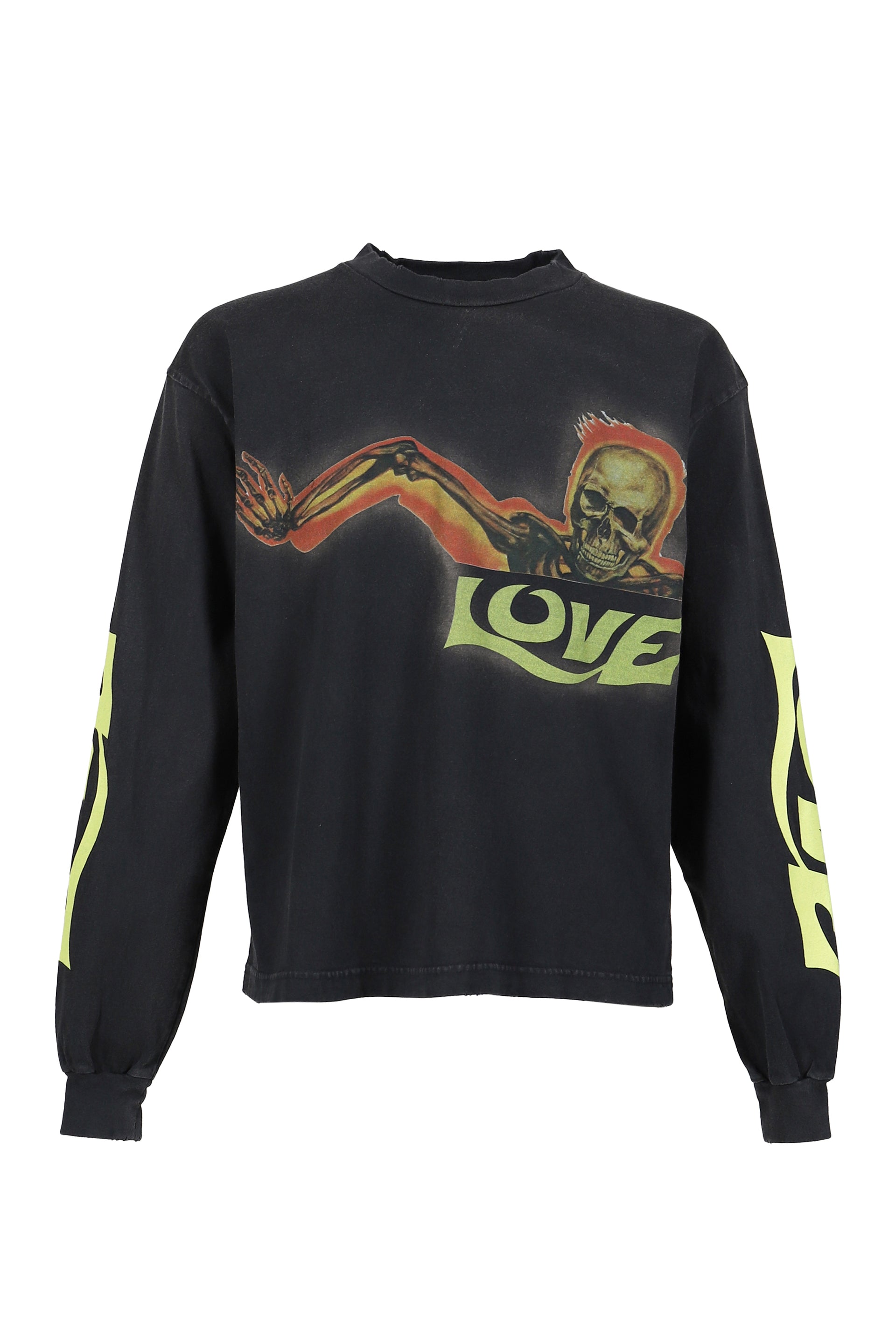 JUN/NAKAYAMA ジュンナカヤマ NUBIAN限定 SKULL LOVE L/S T-SHIRTS