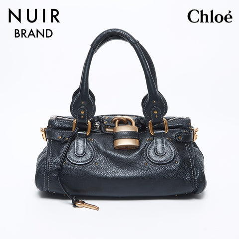 クロエ Chloe パディントン ボストン パドロックキー ショルダーバッグ
