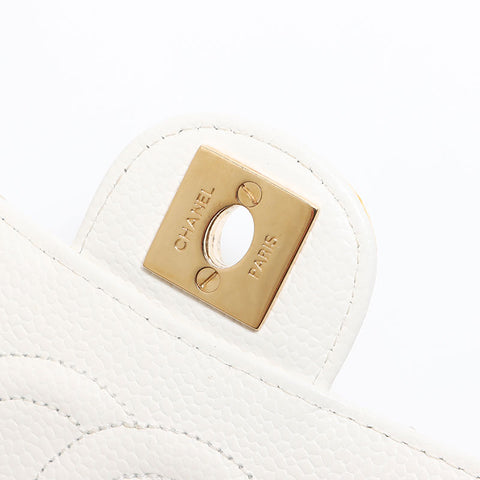 シャネル CHANEL ミニマトラッセ キャビアスキン ショルダーバッグ