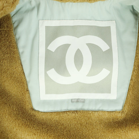 シャネル CHANEL スポーツライン ココマーク ボア ジャケット コート