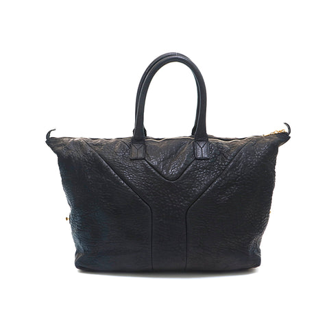 イヴ・サンローラン YVES SAINT LAURENT Yロゴ レザー ボストンバッグ