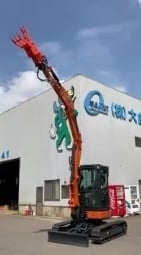 日立建機 ZX35U-5B 木造家屋解体仕様機 通称：NIMI木（ミニモク）のご紹介