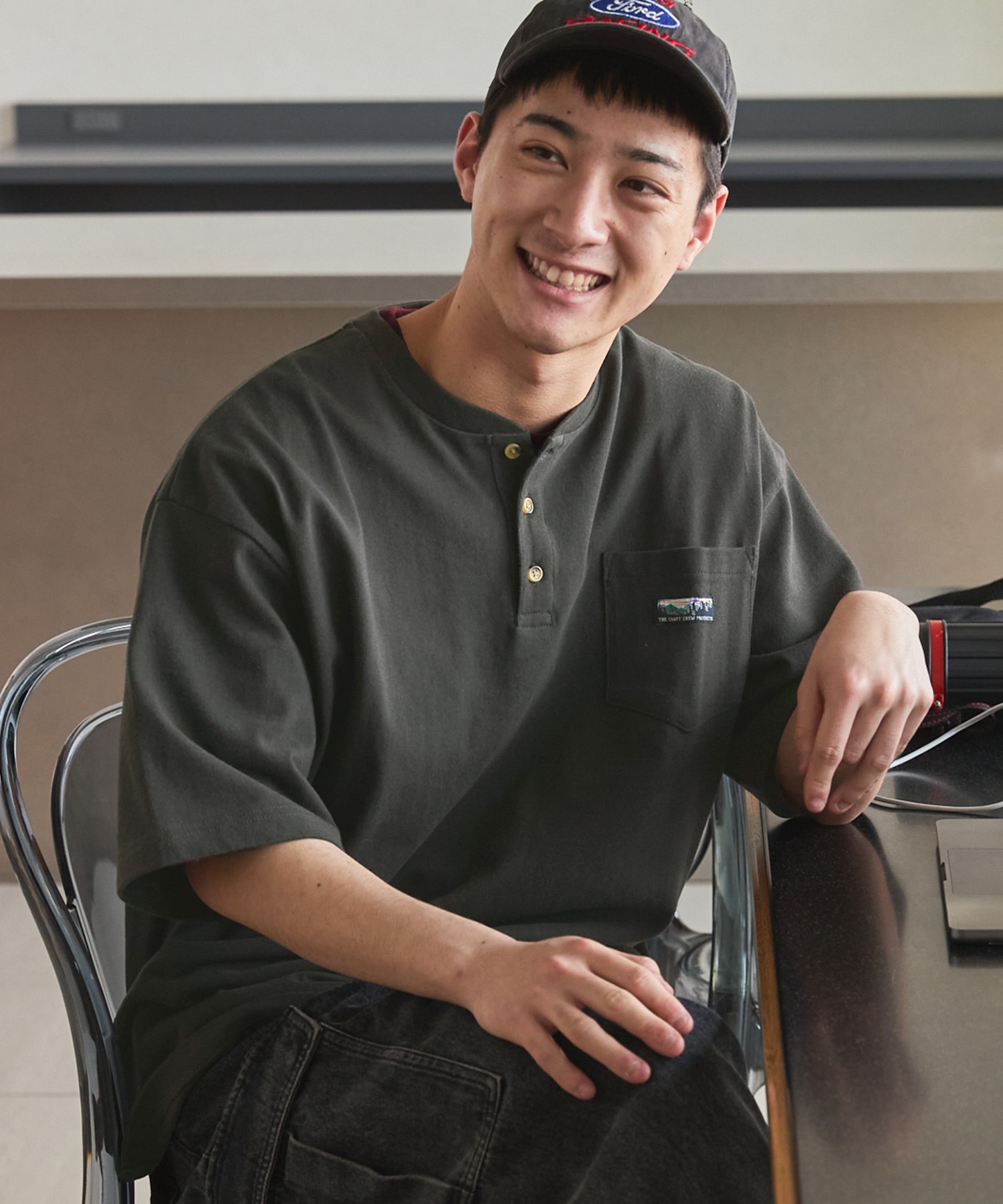 ヘビーウェイトファンクショナルファブリック ビッグシルエット