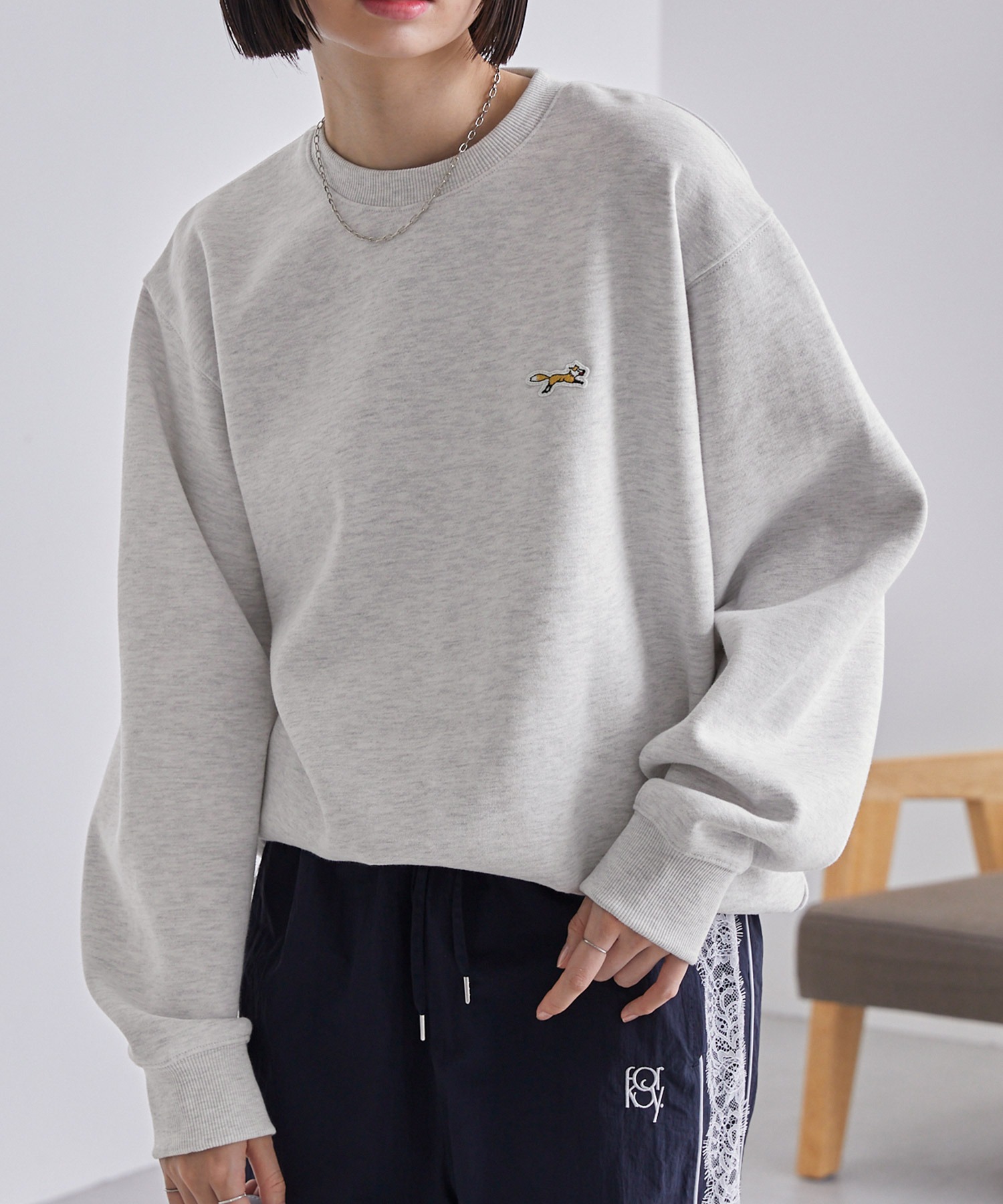 PENNEYS/ペニーズ 別注 THE FOX ロゴ ワンポイントワッペン刺繍