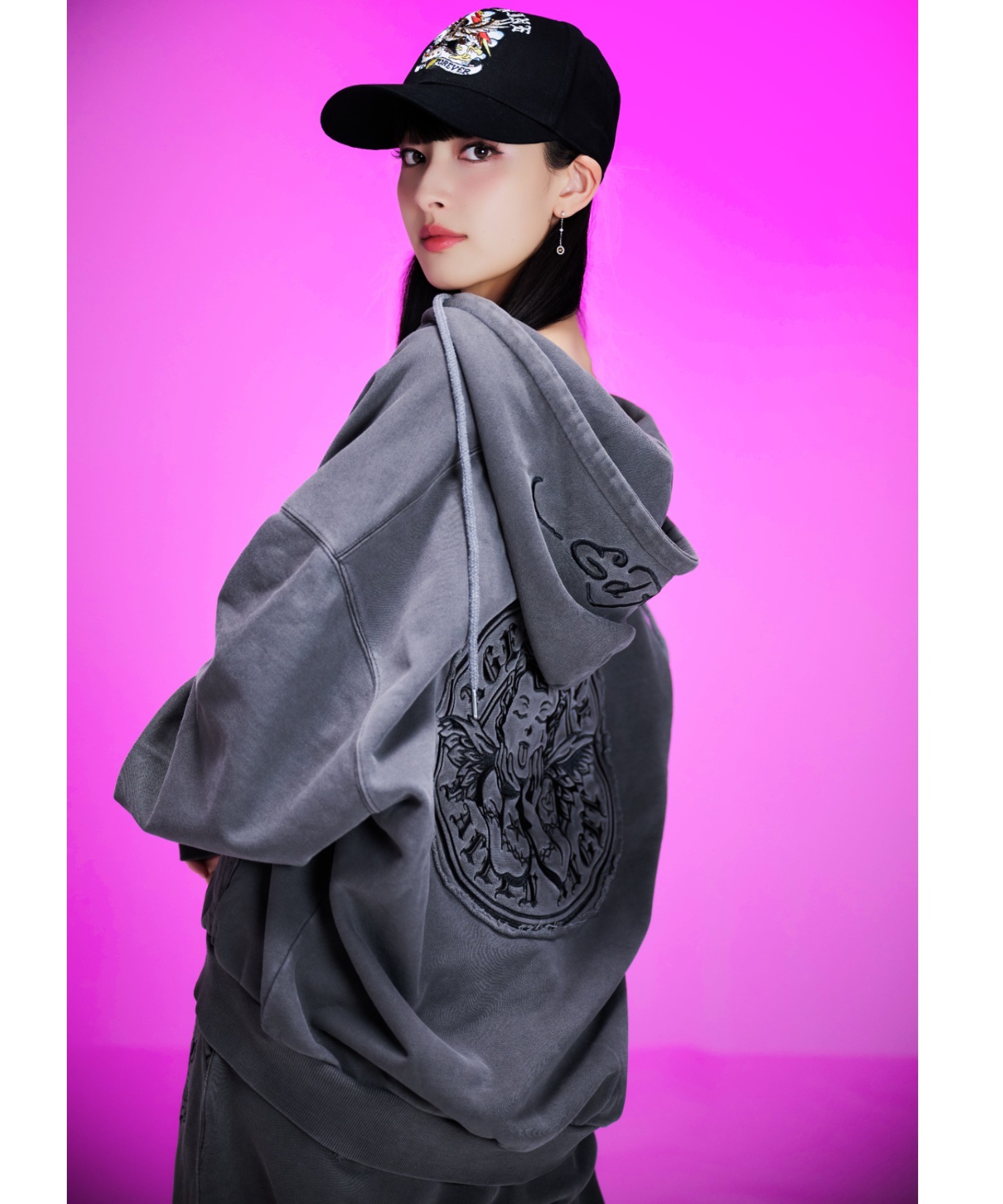 A'GEM/9 × .kom 『A'GEM/9/エージェムナイン』 Ed Hardy エンジェルZIP