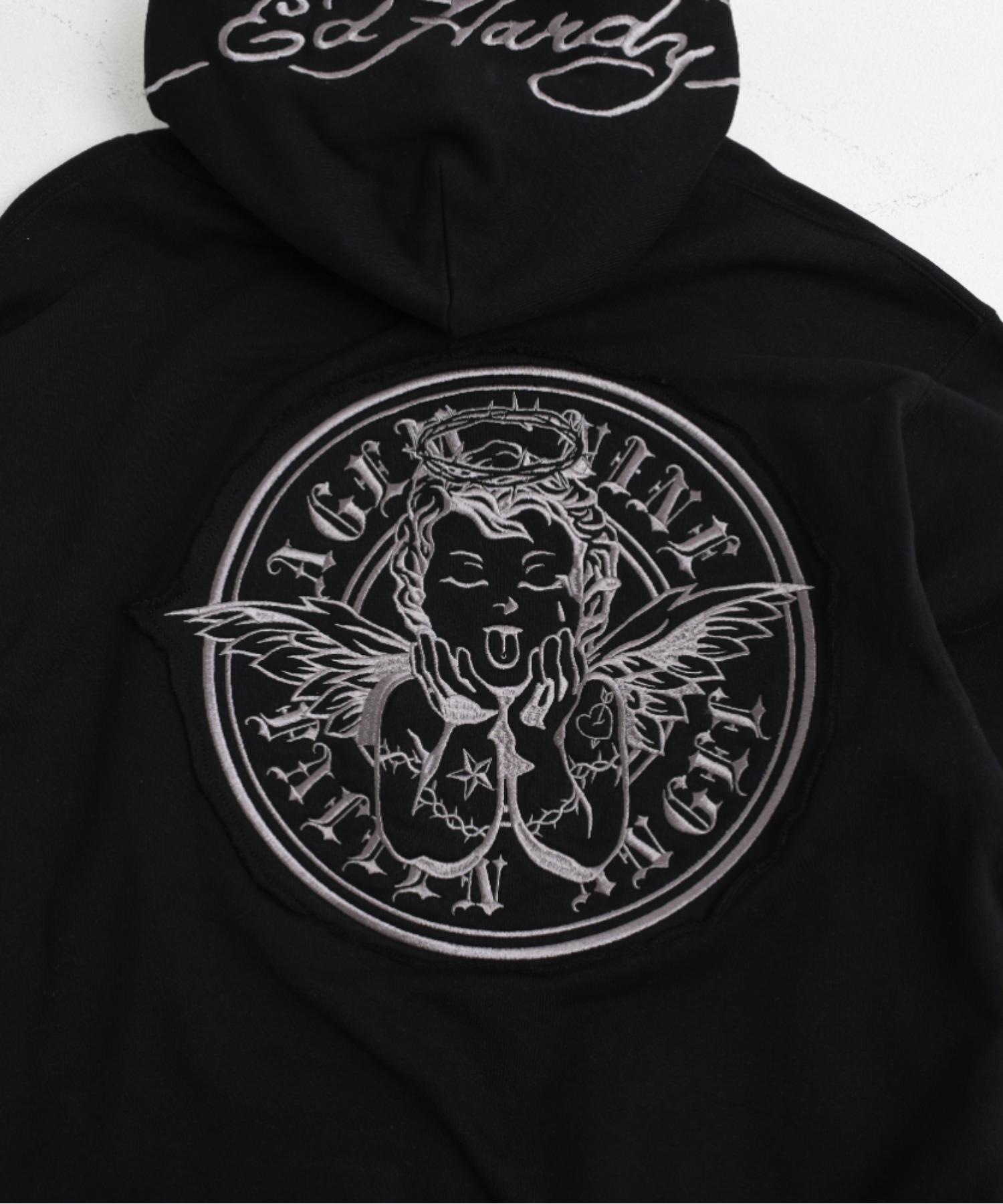 A'GEM/9 × .kom 『A'GEM/9/エージェムナイン』 Ed Hardy エンジェルZIP