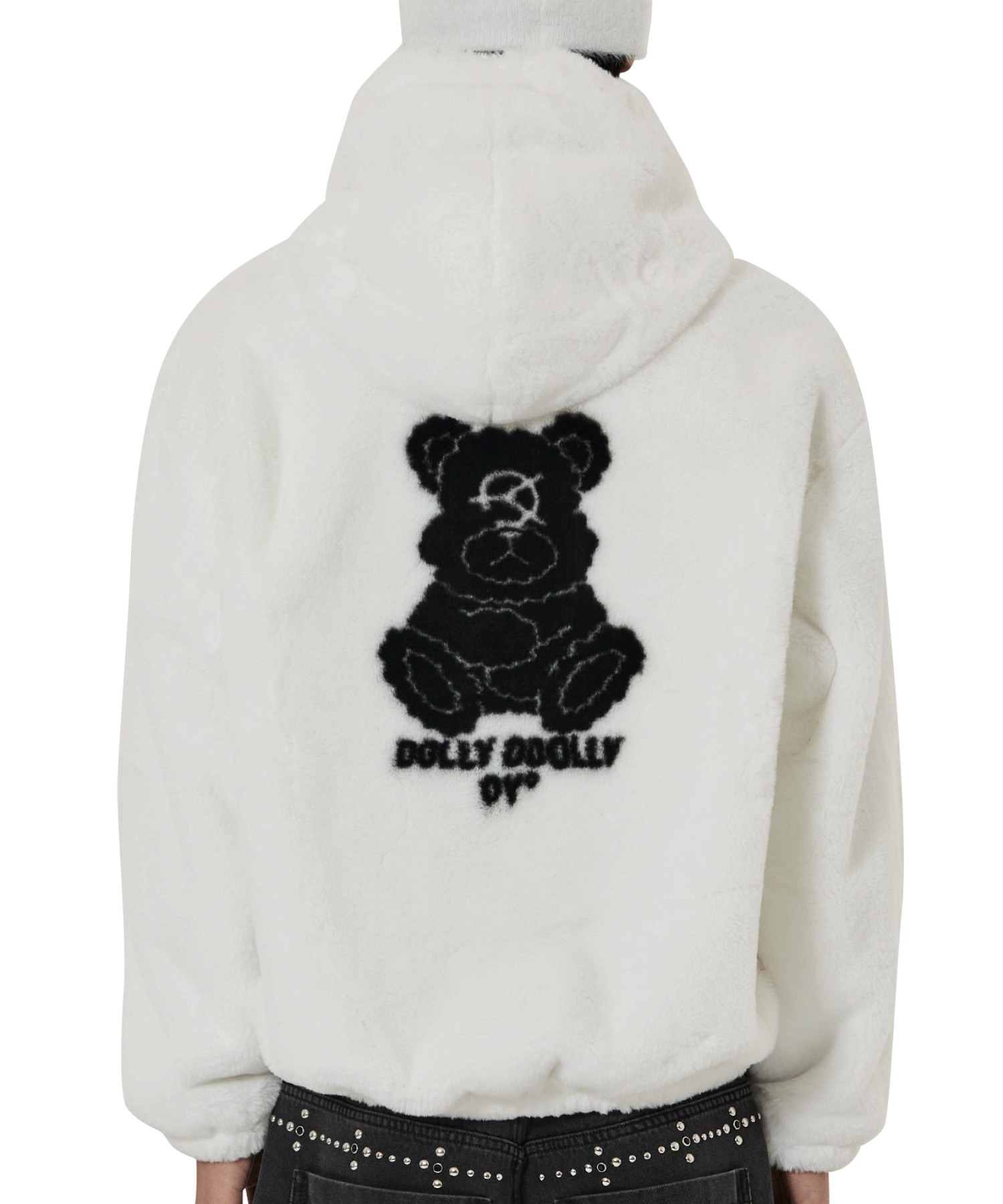 OY/オーワイ』DOLLY FUR HOODIE JACKET/ドリー ファーフーディー