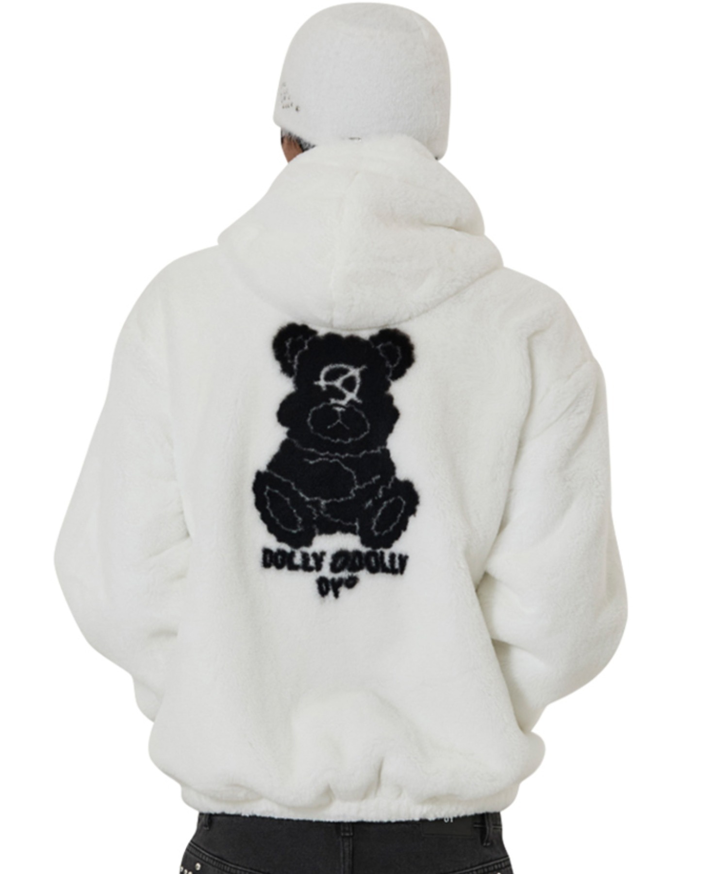 OY/オーワイ』DOLLY FUR HOODIE JACKET/ドリー ファーフーディー