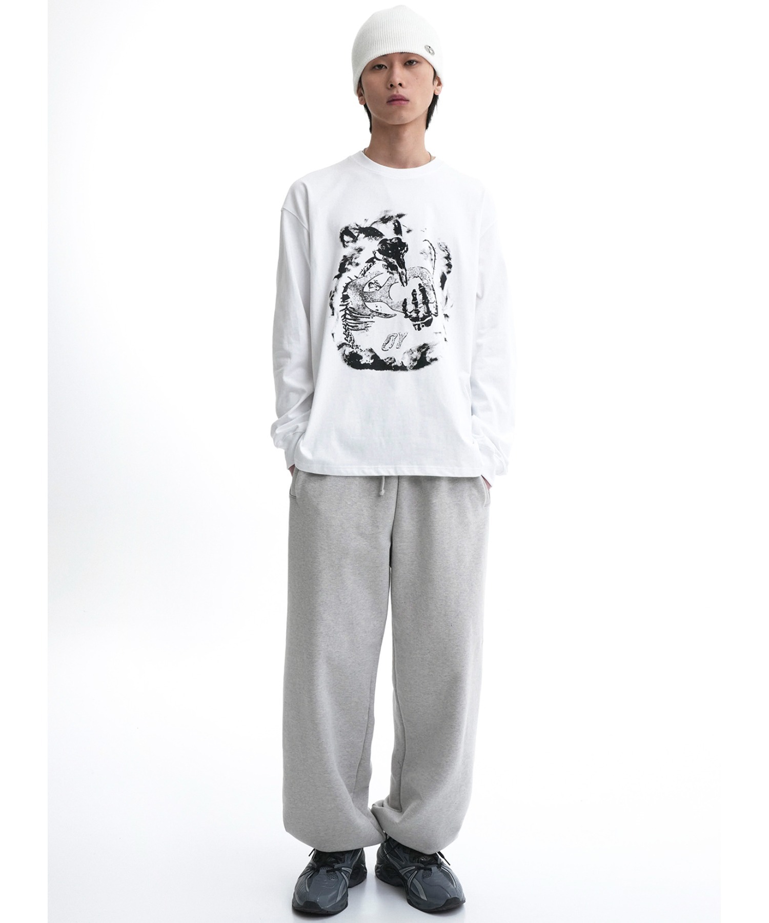 OY/オーワイ』 DRAGON LONG SLEEVE/ドラゴン長袖Tシャツ OY│A'GEM/9