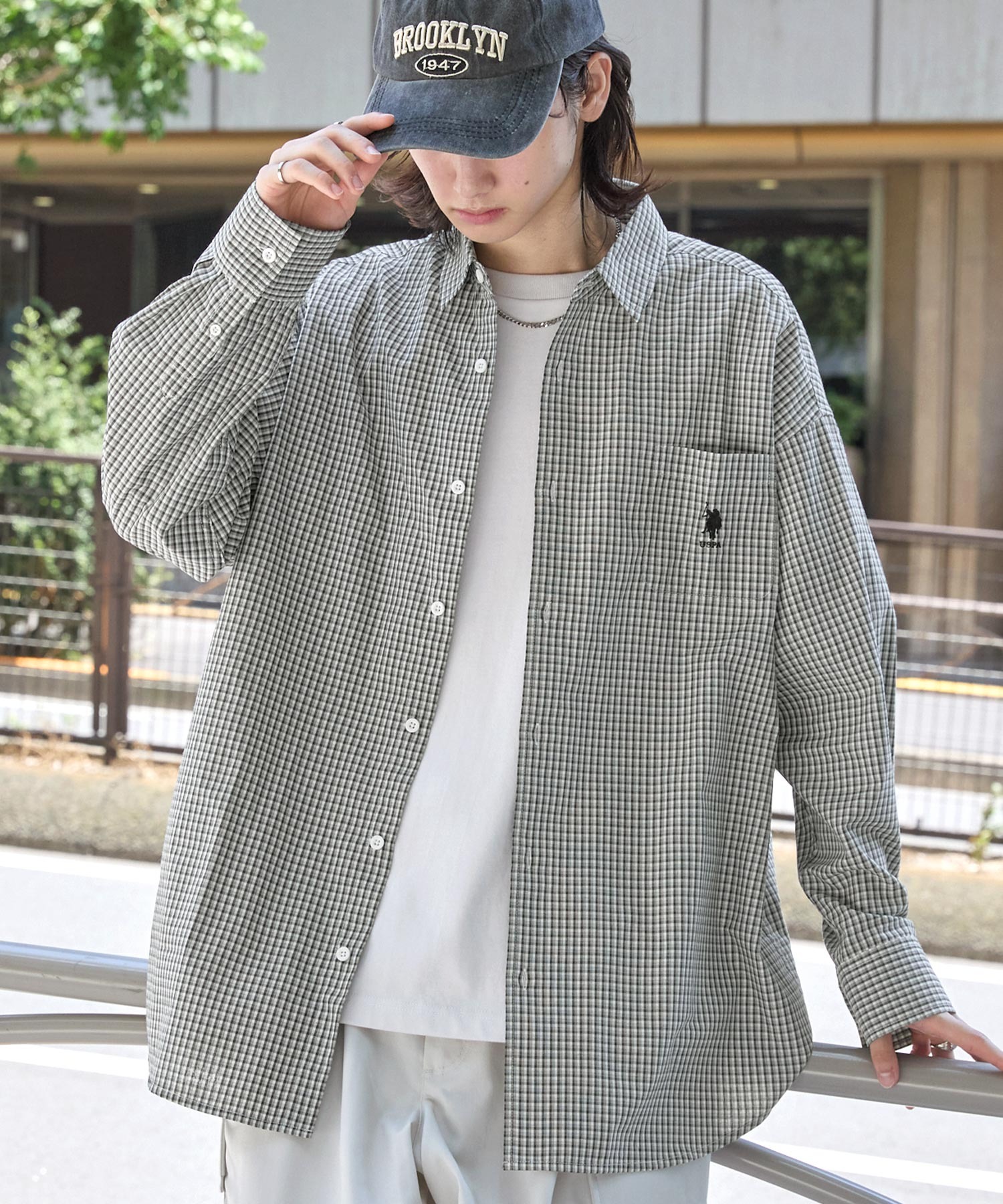 U.S. POLO ASSN. /ユーエスポロアッスン 別注 ワンポイント刺繍ロゴ