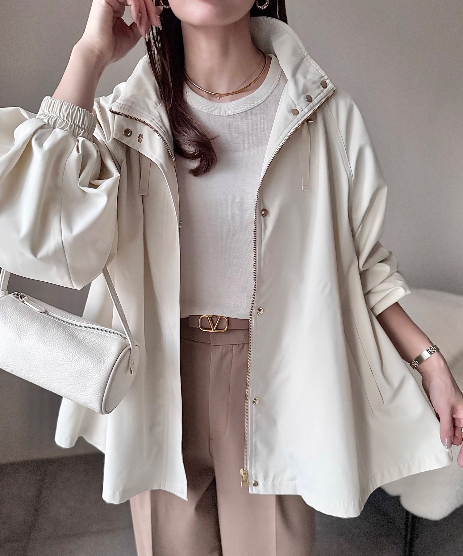 2wayライトフレアーマウンテンパーカー Emma Taylor│STYLEDOOR