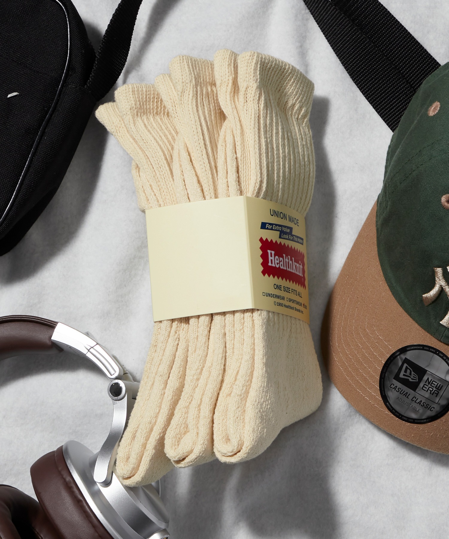 Healthknit/ヘルスニット】3足セットヘビーウェイトロングソックス