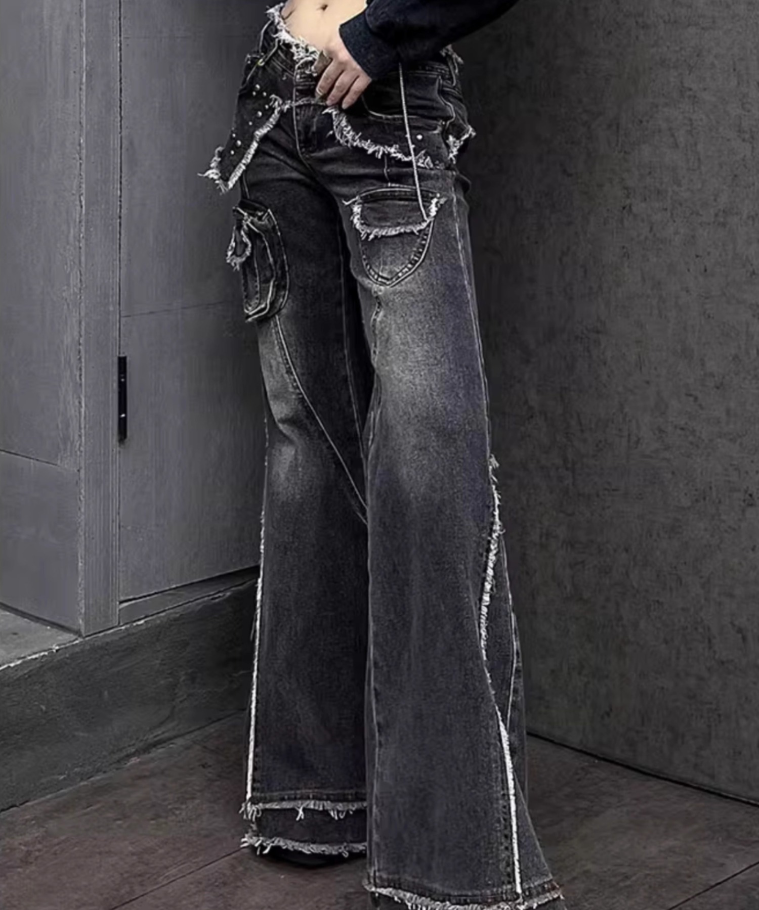 A'GEM/9 × .kom 『.KOM/ドットケーオーエム』 Grunge Cargo Pocket