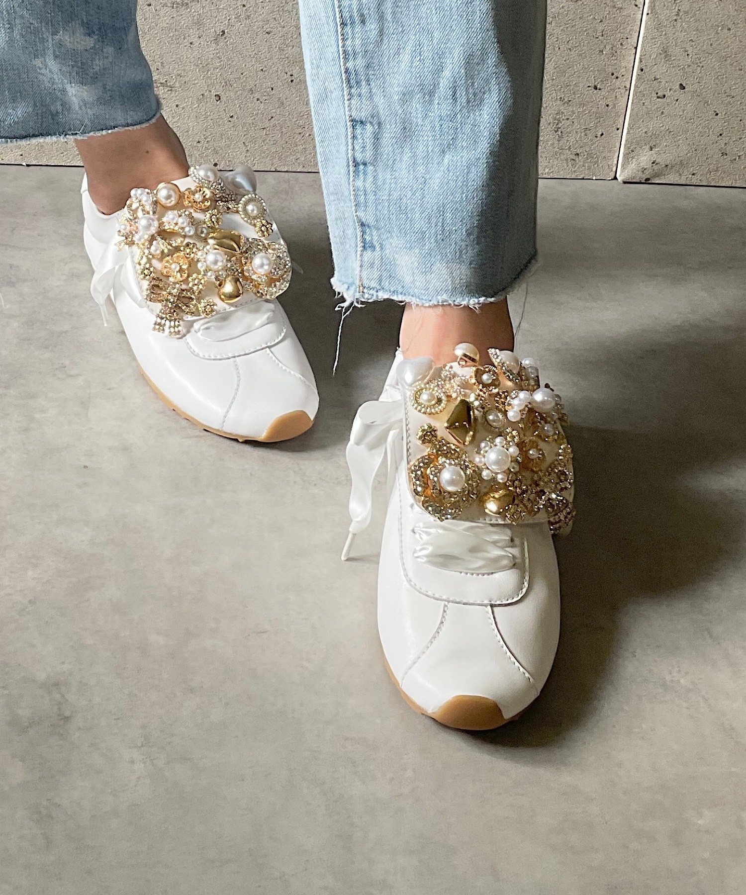 キラキラ ビジュースニーカー Jeffrey Campbell│Jeffrey Campbell