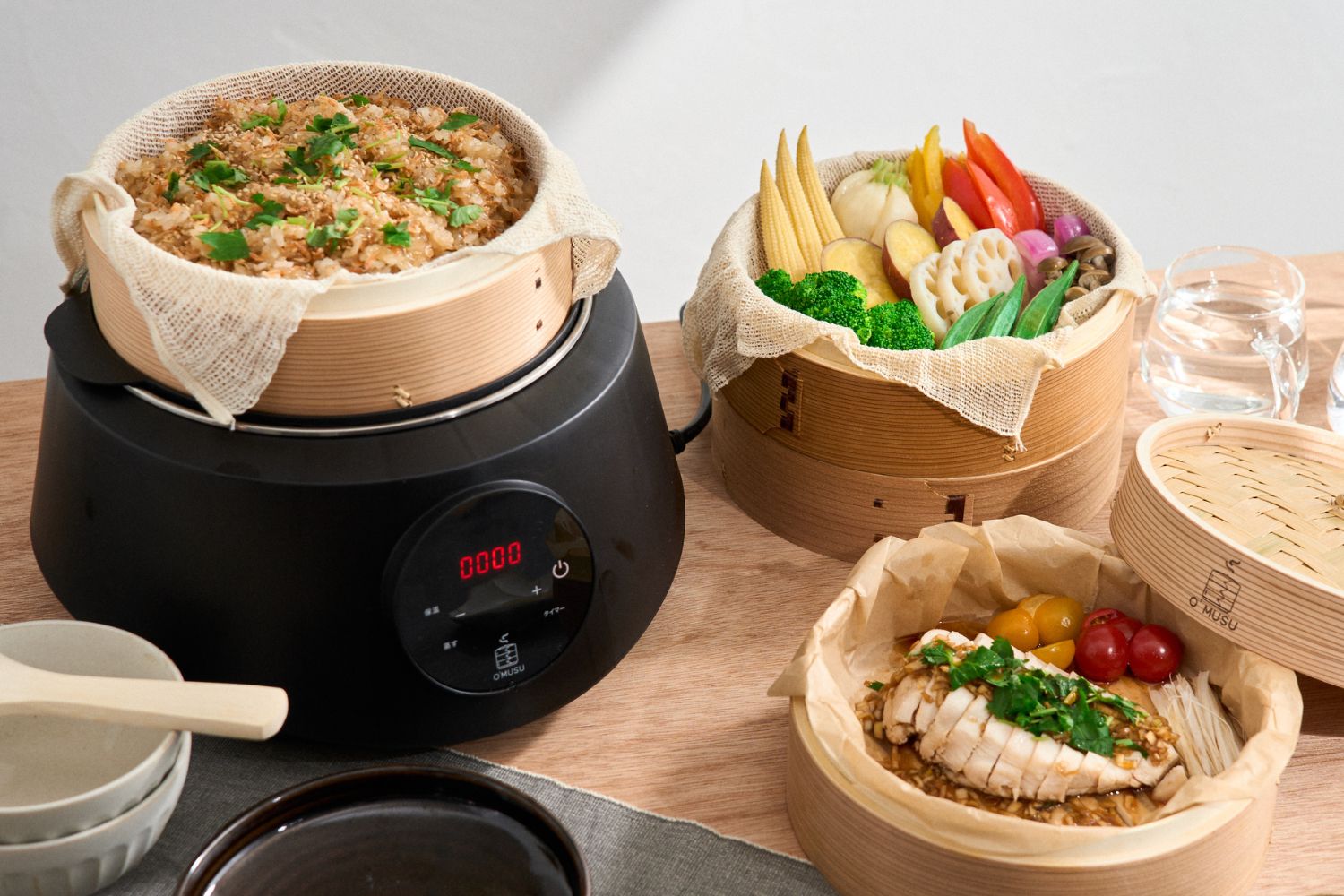 新モデル 電気蒸し器O'MUSU – Ocrasi 公式オンラインストア