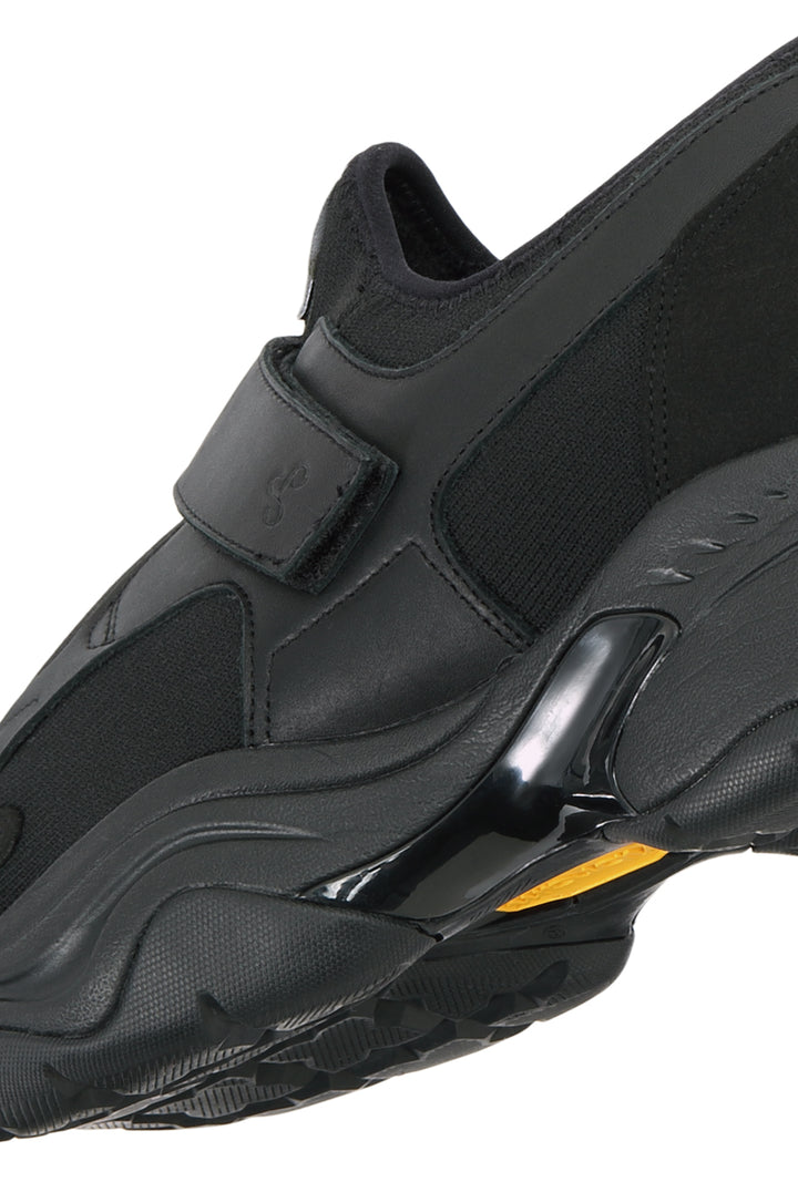 OAO公式ストア】WOVENT (ウーヴェント) | ニットレザースニーカー 厚底