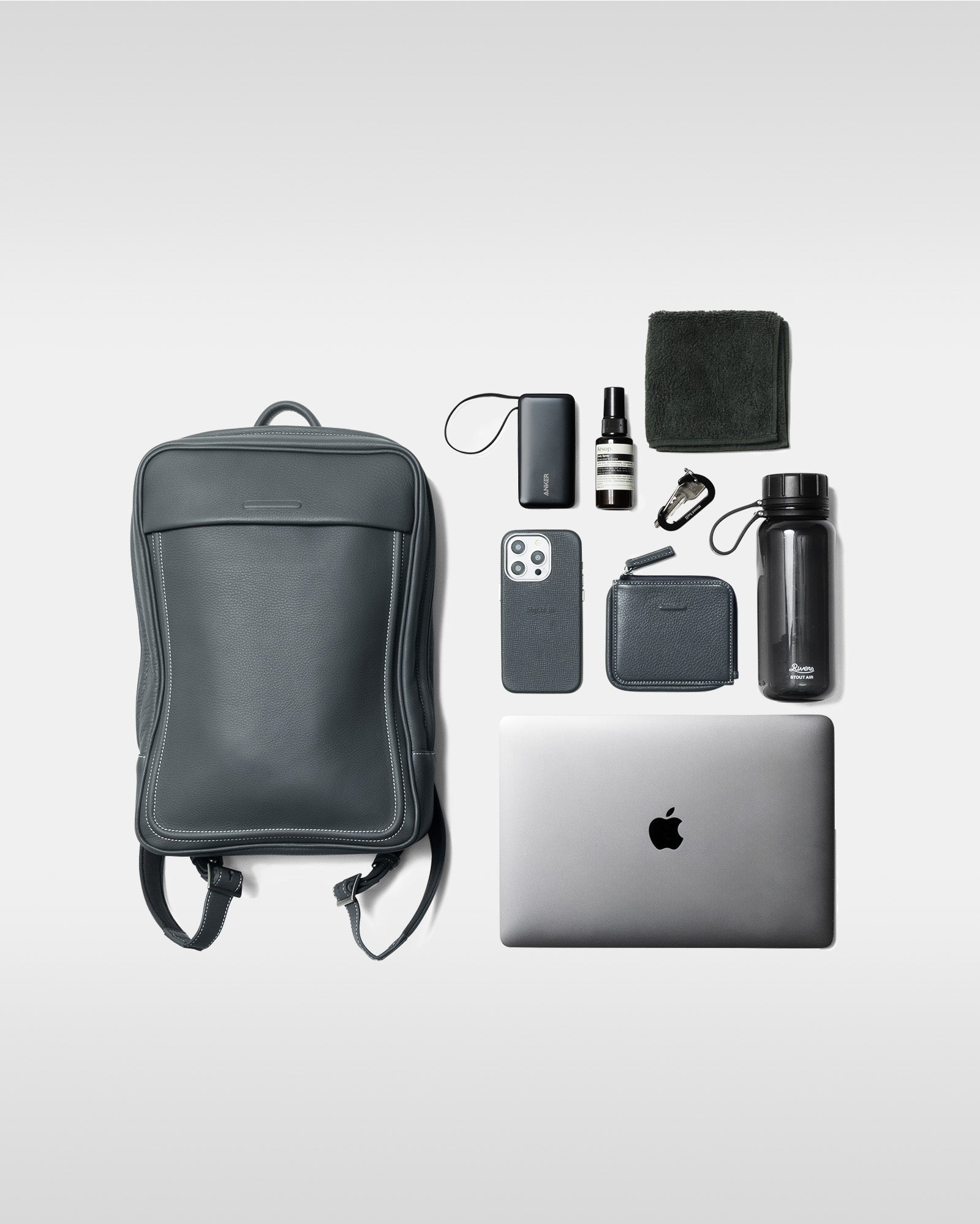 ソフトバックパック エクストラスモール - 防水レザー バックパック