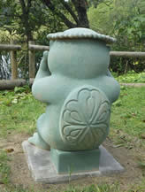 新潟県立大潟水と森公園 かっぱ像