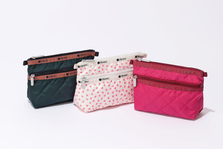 レスポートサック×神崎恵コラボ第2弾、おしゃれで機能的なポーチ