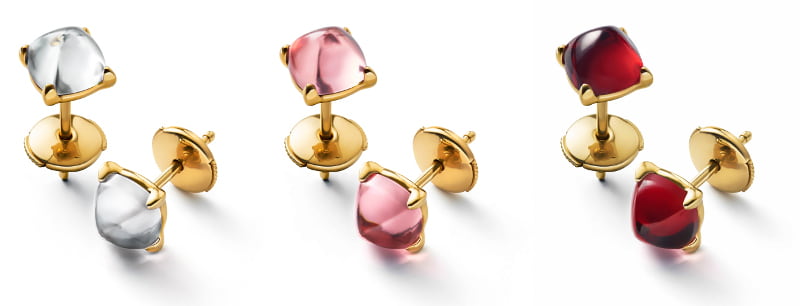 小さなピラミッド型クリスタルが上品にきらめく♡ バカラの夏映え