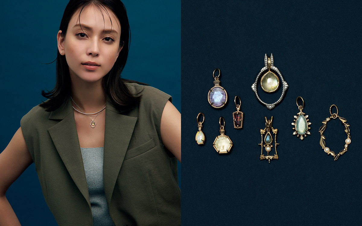 アガット〟のフレームチャームで新しい重ねづけを始めます！ | Oggi.jp