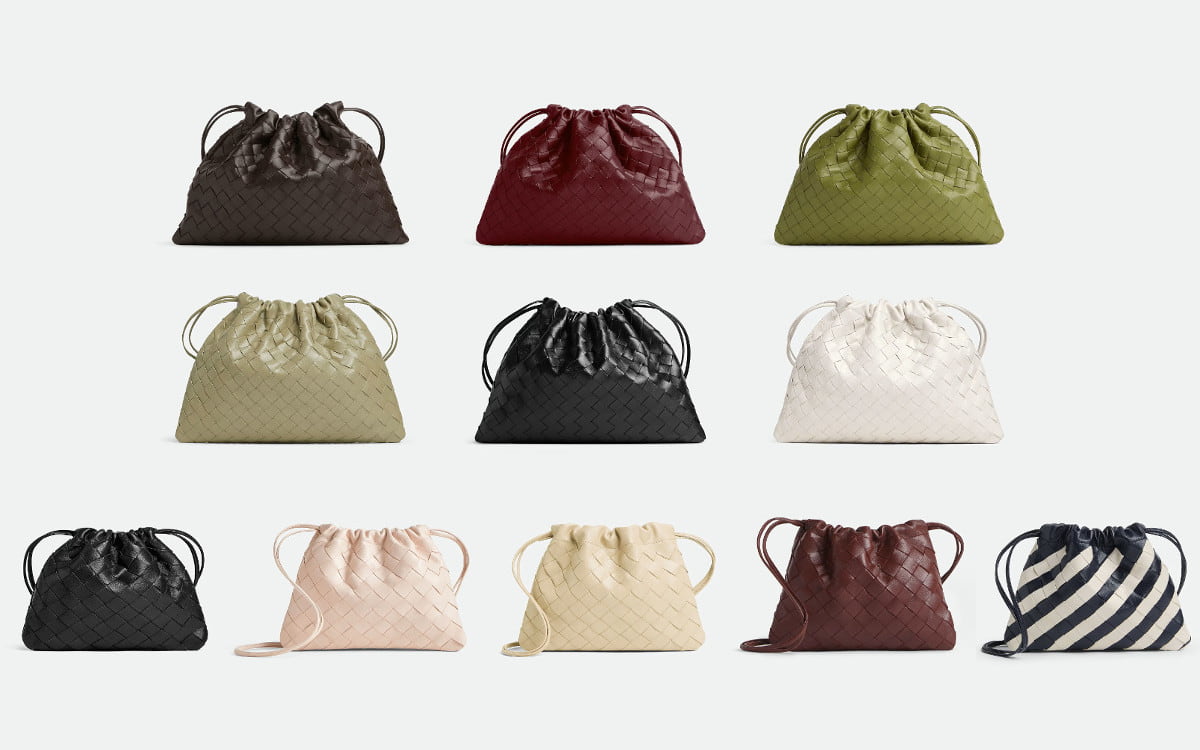 イントレチャートの巾着型バッグに新色＆新サイズが登場