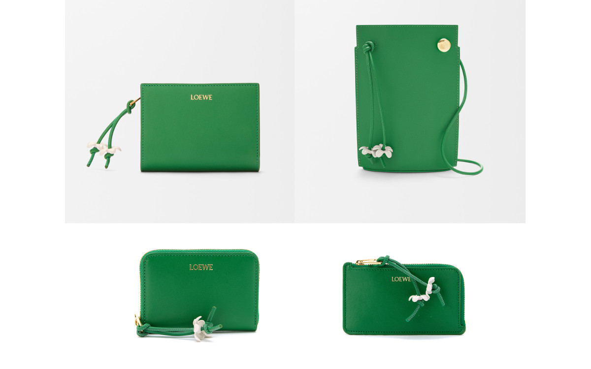 ロエベ】日本限定デザイン＆カラーの革小物を発売、幸運を呼ぶ“カエル