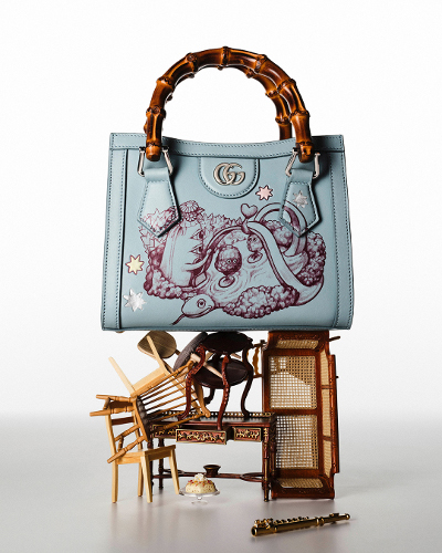 グッチとヒグチユウコの日本限定コレクション、“魔法の森”を描いた