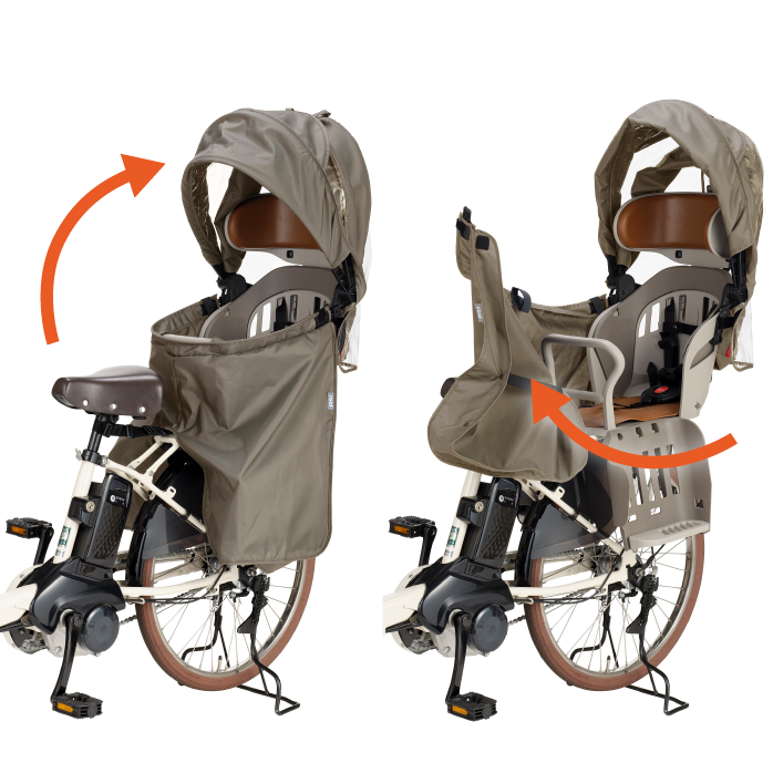 ルーフキッズ” リヤチャイルドシート用レインカバー RCR-011 - OGK