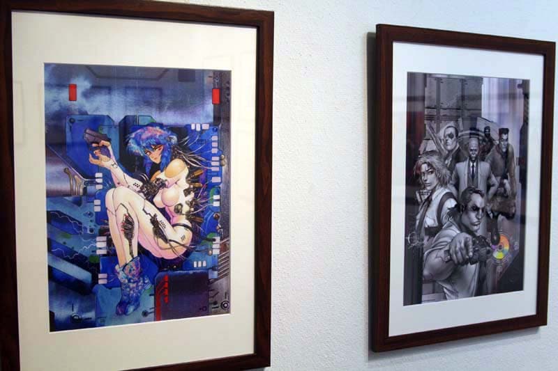 攻殻機動隊25周年原画展、タチコマ立体物も - コミックナタリー