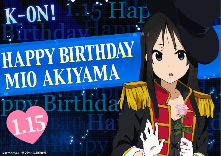 けいおん！」秋山澪バースデー記念グッズ、エフェクターやメガネ