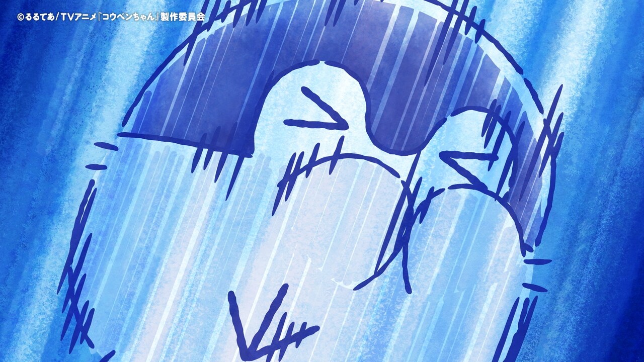 アニメ「コウペンちゃん」第44話「布団の中から出たくない」の場面