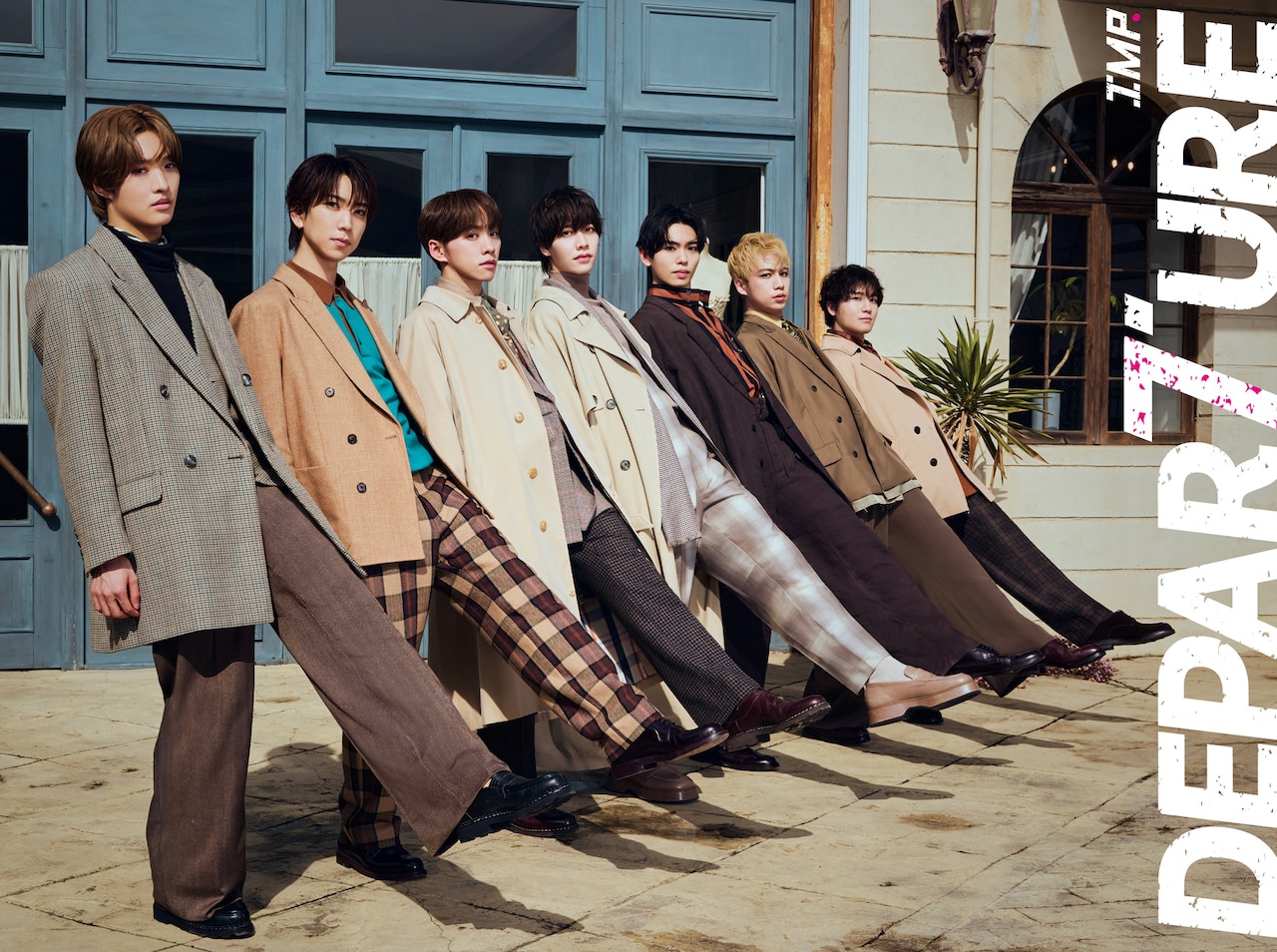 IMP.が1stアルバム発売、タイトルは「DEPARTURE」（全形態のジャケット