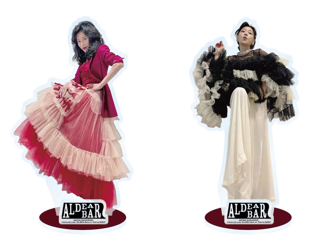 中森明菜バースデーライブの映像作品リリース決定、“明菜アクスタ”2体