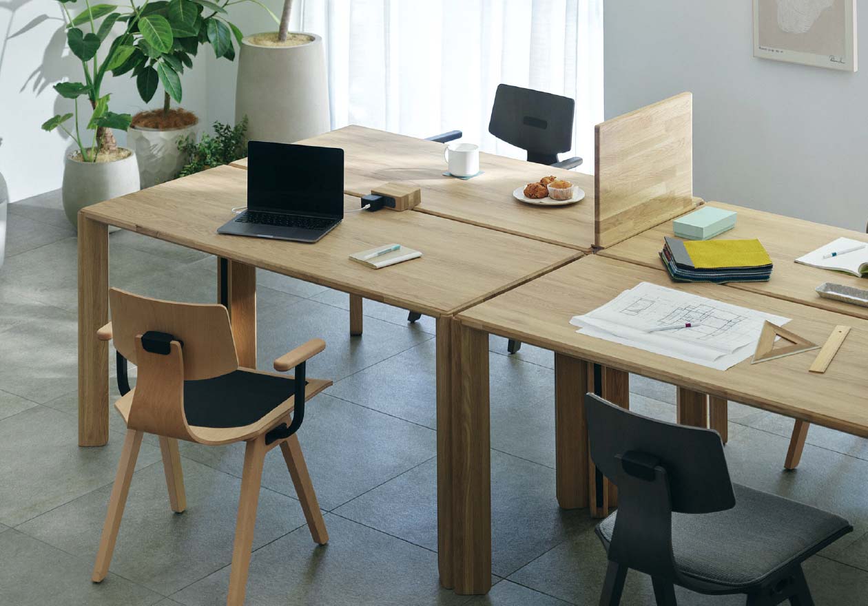 器具から家具へ」働くという行為を自由にする ワーキングチェア ELMAR