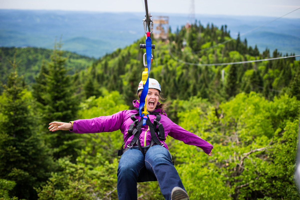 Ziplining in Mont-Tremblant |Tremblant Outdoor activities