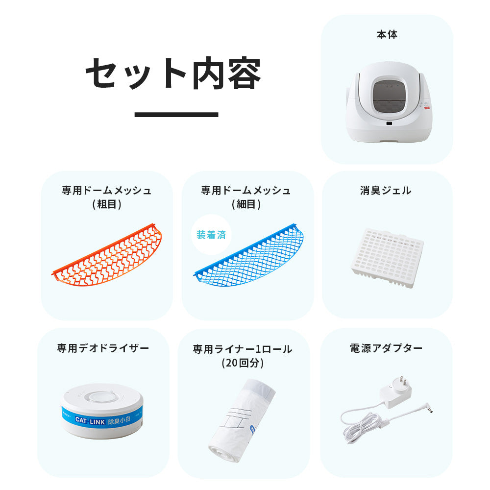 自動ネコトイレ CATLINK SCOOPER SE 2023年 新型トイレ スマートフォン