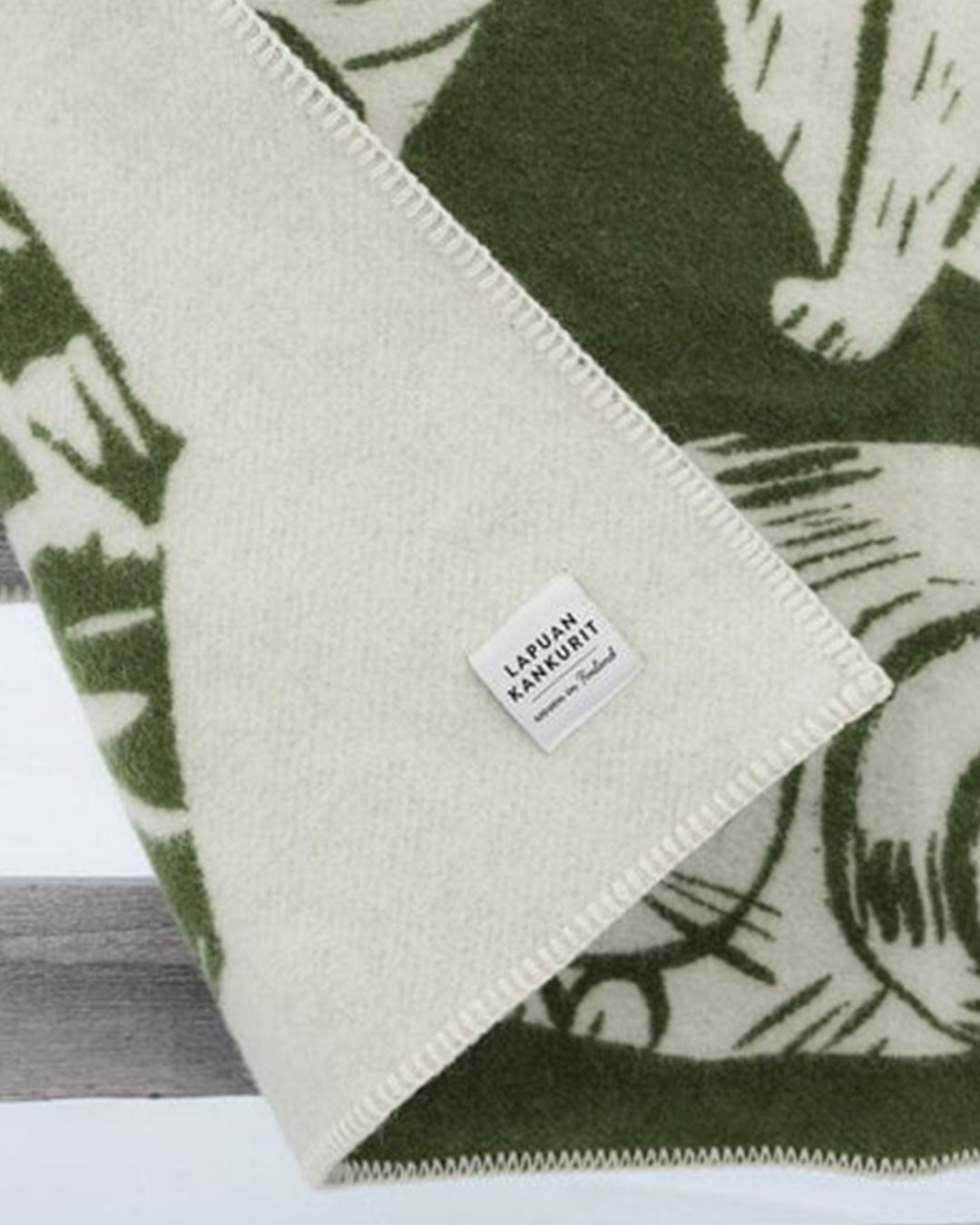 LAPUAN KANKURIT | KISSANPÄIVÄT ウールブランケット（90x130cm）