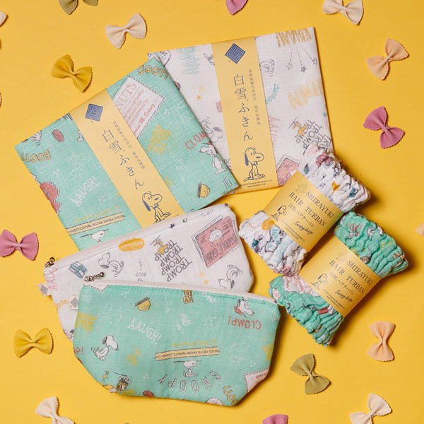 おかいものSNOOPYオリジナル】白雪友禅ポーチ/Sound