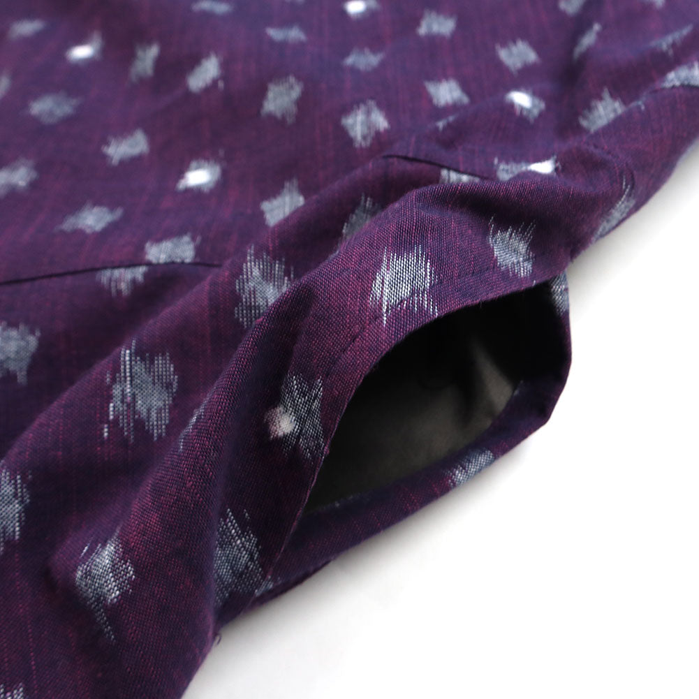 儀右エ門 ギエモン 久留米絣 ジャンパースカート ク940 日本製【2024aw