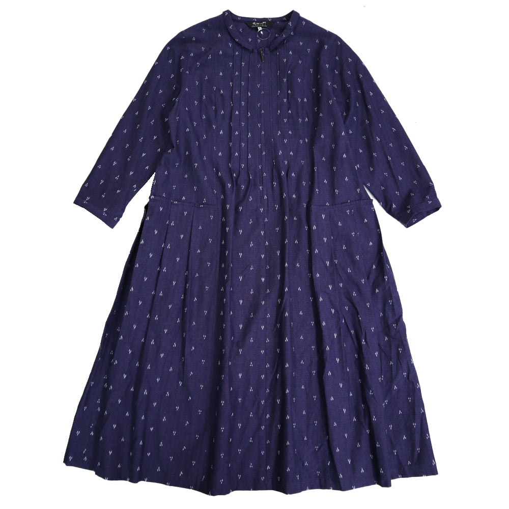 儀右ヱ門 ギエモン ぎえもん 久留米絣 ワンピース ス284 日本製 【2025