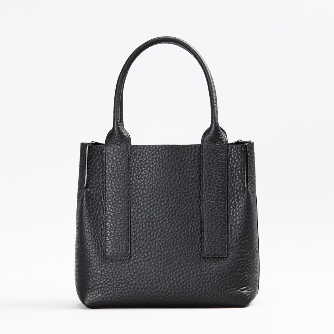 大峽製鞄－一枚仕立て手提げトートXS『トワリ22』【1383-QTW】（ネイビー）