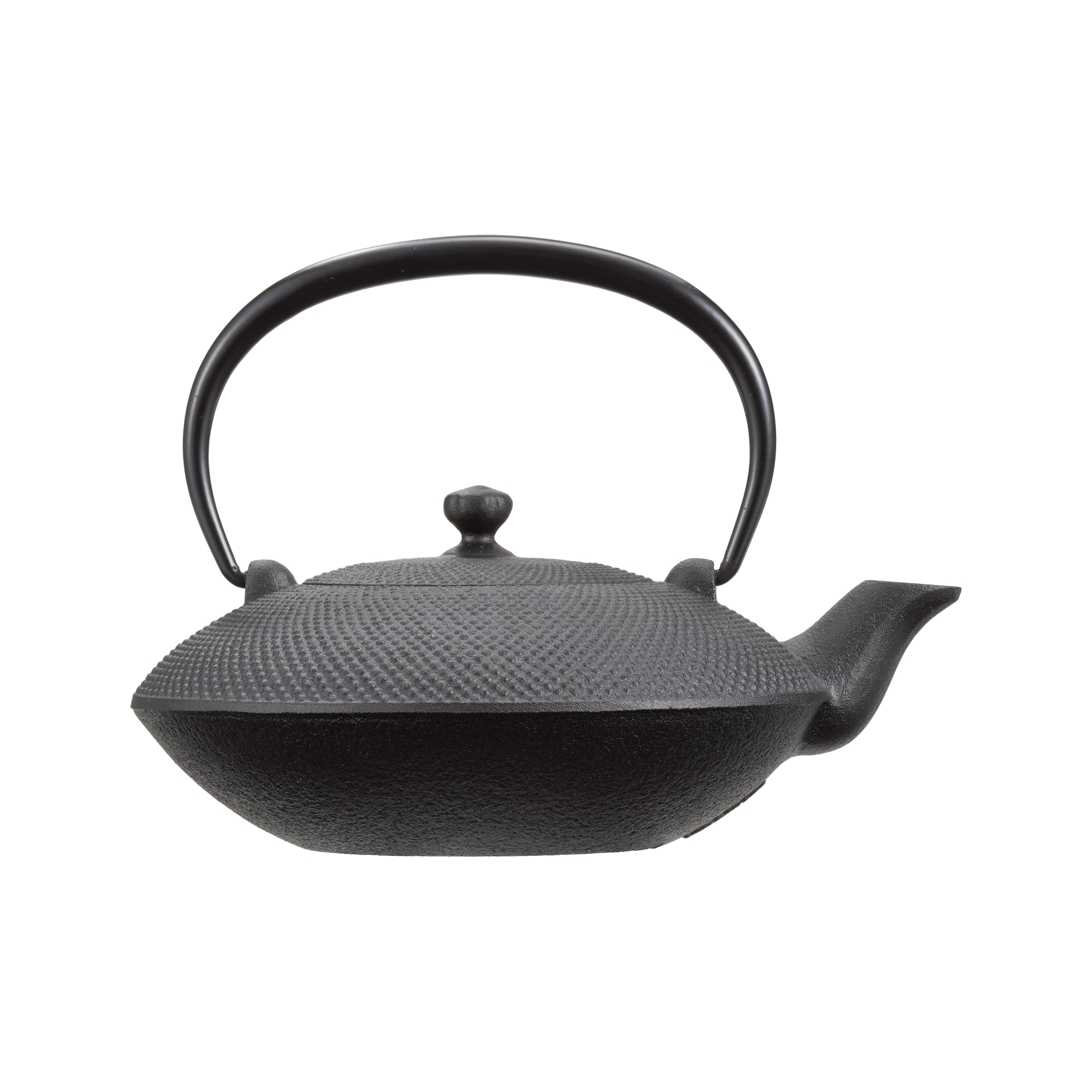 鉄瓶 平形つぶアラレ 0.4L | 南部鉄器の老舗 及源鋳造 OIGEN 公式